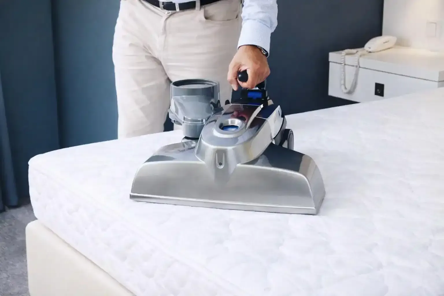 Das Matratzenreinigungsgeraet fuer Hotels und Reinigungsfirmen