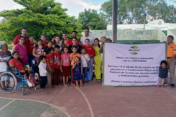 MEDIZINISCHE UNTERSTÜTZUNG MEXIKO 2019 MIT MATTPRO®
