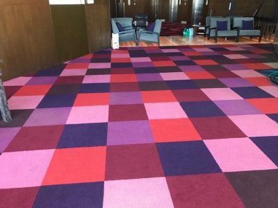 despues de la limpieza con la maquina de cepillos