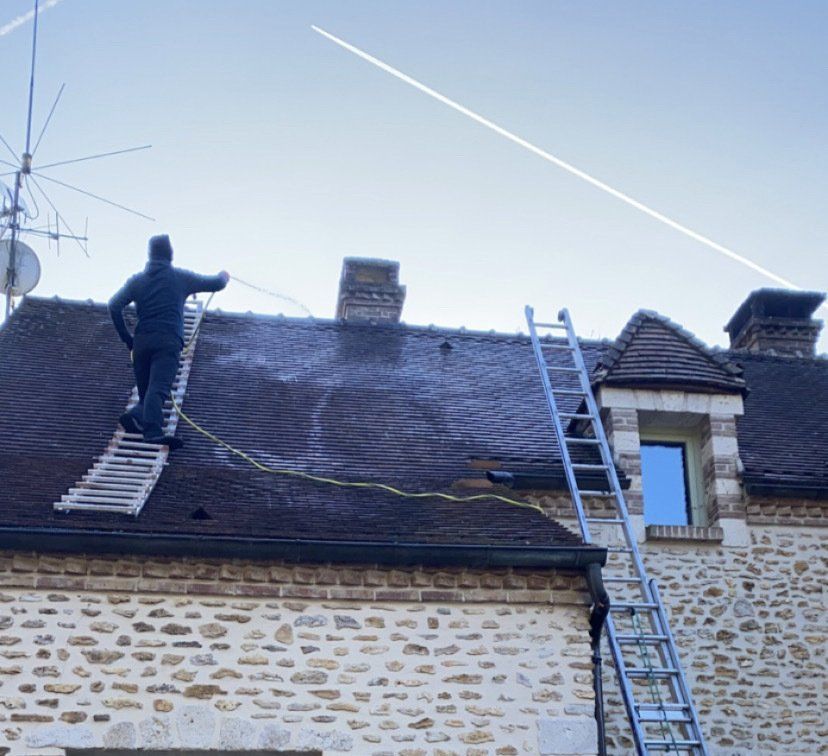 démoussage toiture Villebon-sur-Yvette