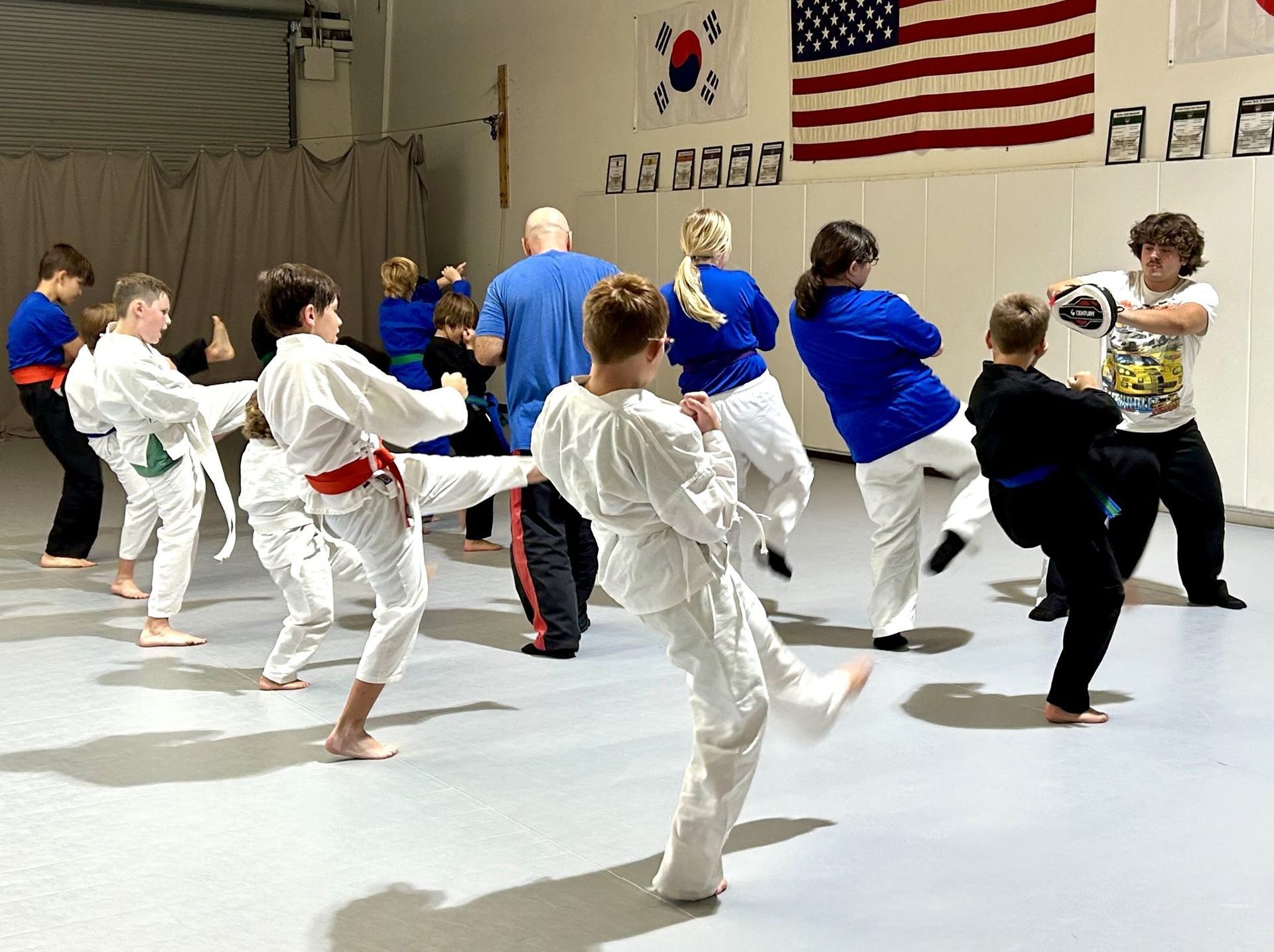 Kid's Karate Classes Kids Karate class in Sarasota building confidence, focus and discipline
