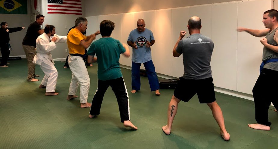 Adult Self Defense, Karate class