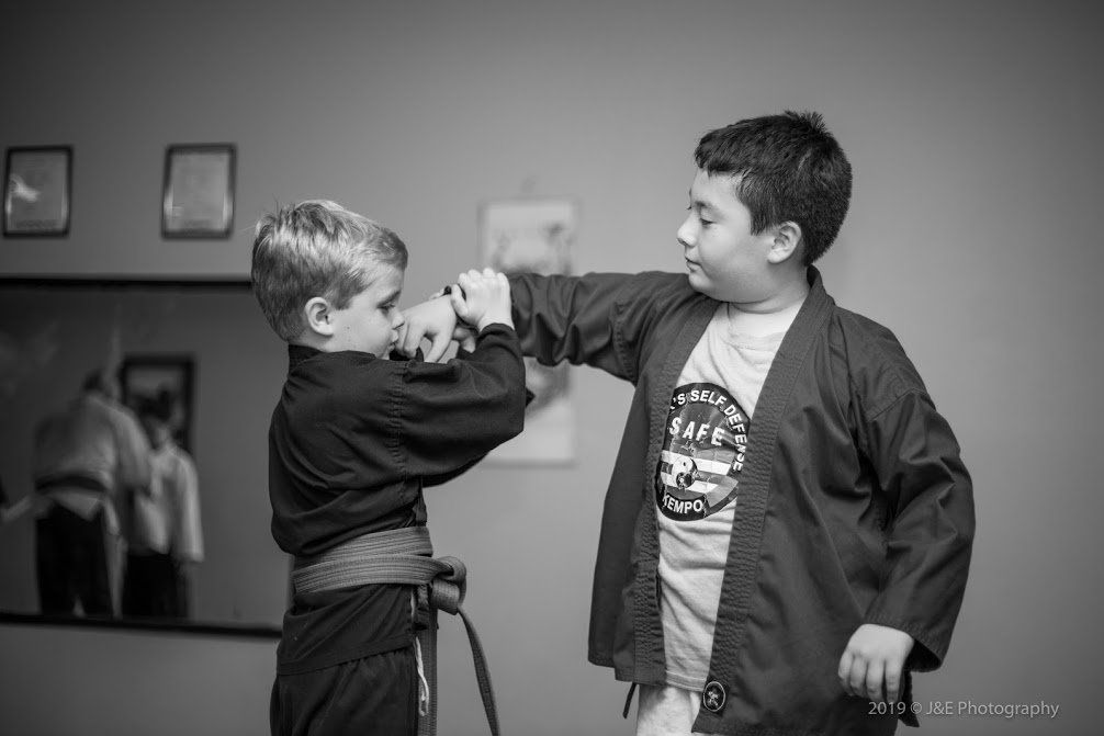 Kids Kempo Karate class in Sarasota building confidence, discipline, and focus