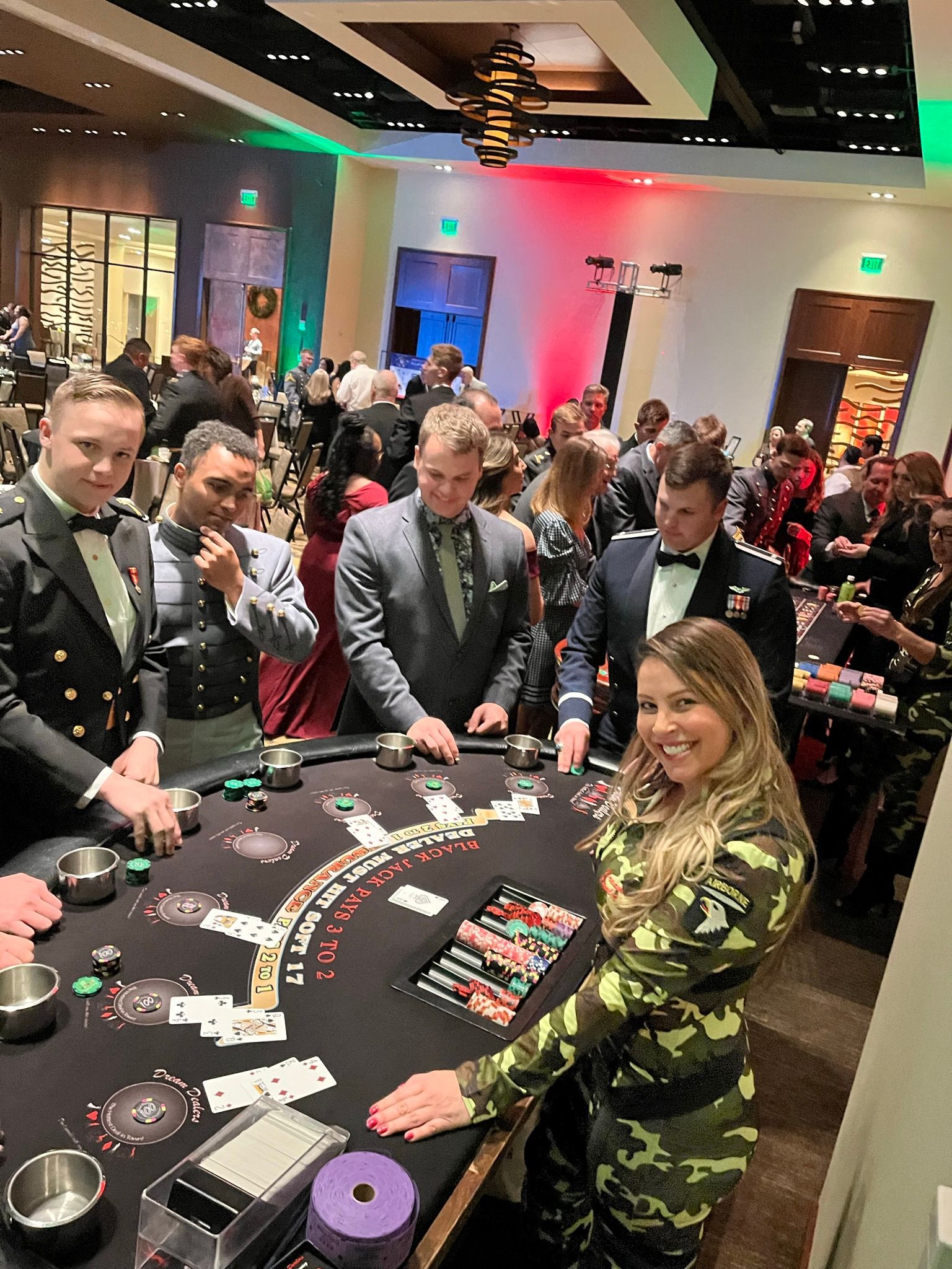 Scottsdale Airpark Poker, charity poker tournament, charity casino night, corporate holiday party casino, casino table rentals, craps dealers, craps table rental