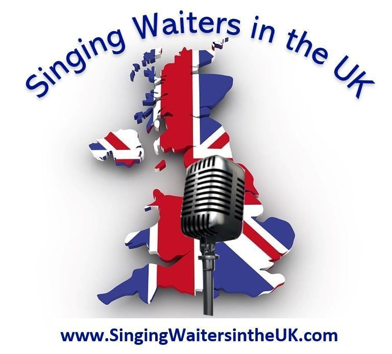 Singing Waiters in the UK surprising wedding guests