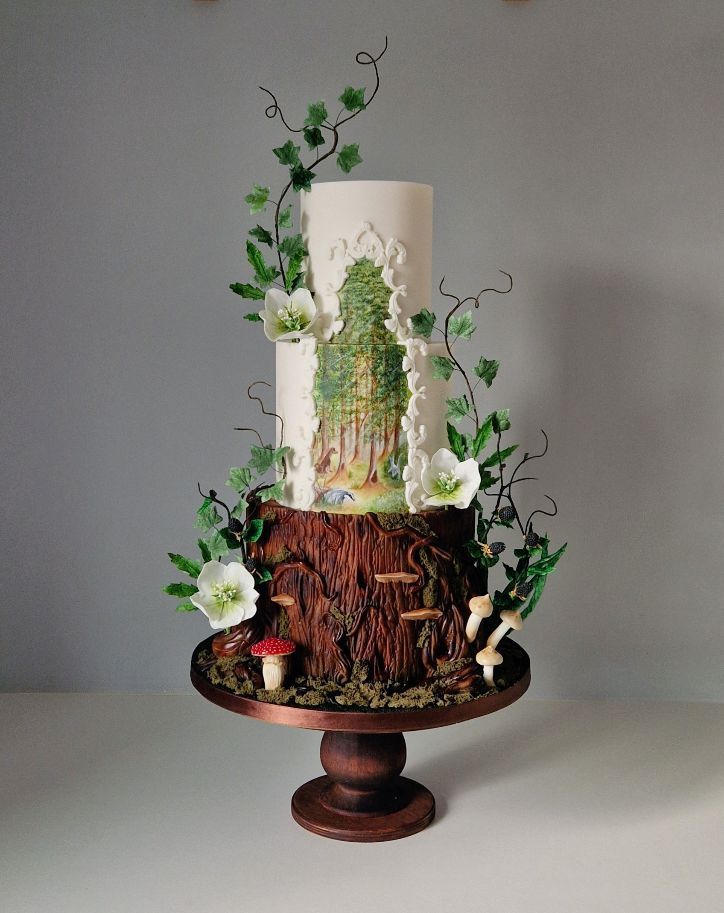 My BeesPoke Cakes wedding cake