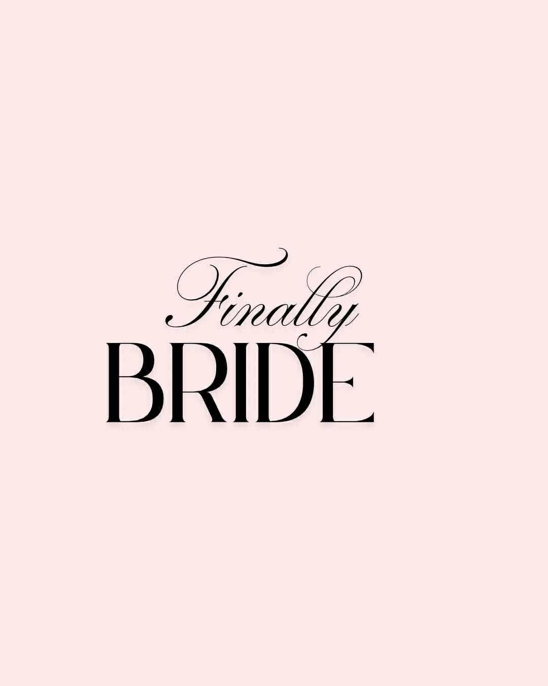 Finally Bride Content Creation logo
