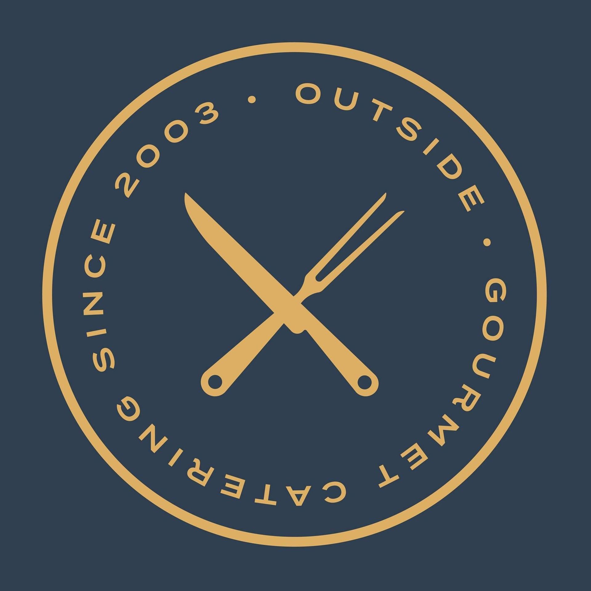 Outside Gourmet Catering logo