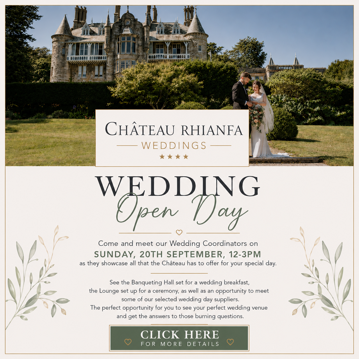 Château Rhianfa Wedding Open Day