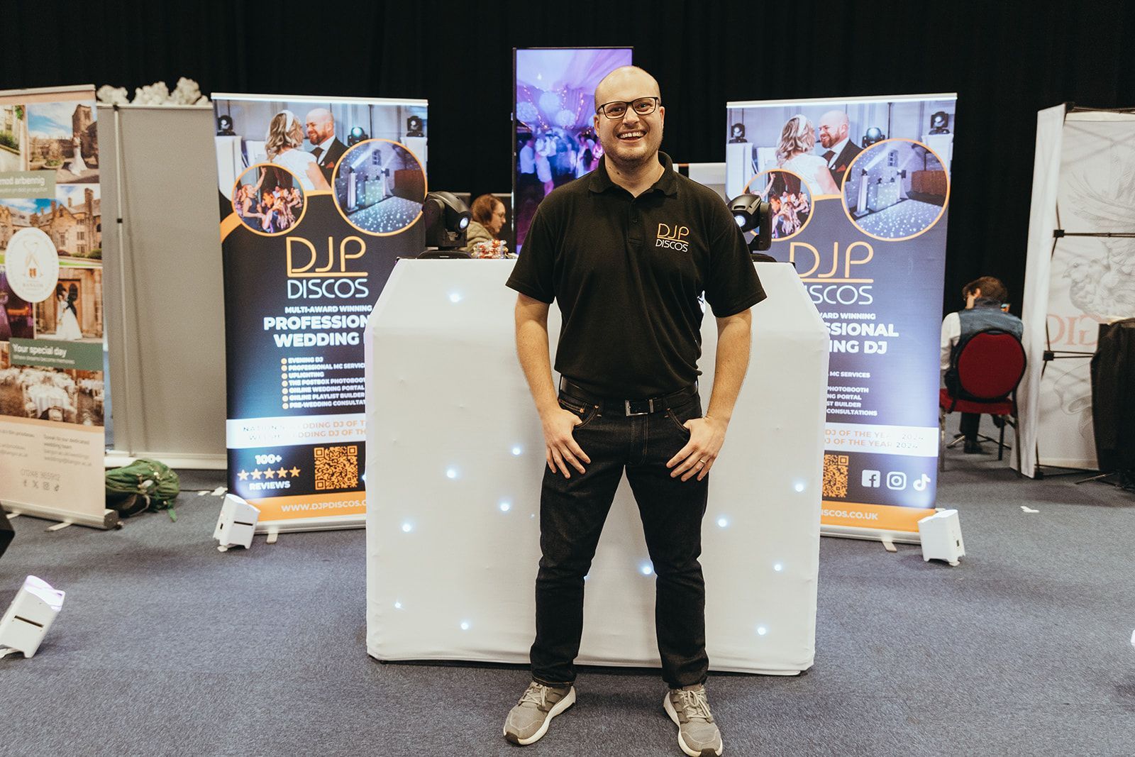 DJP Discos wedding DJ booth