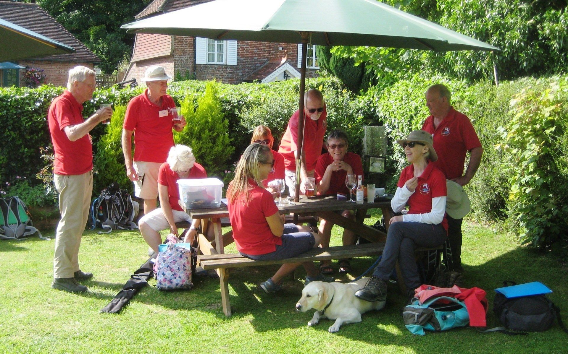 Click for Annual Walk Website South Downs Way Walk