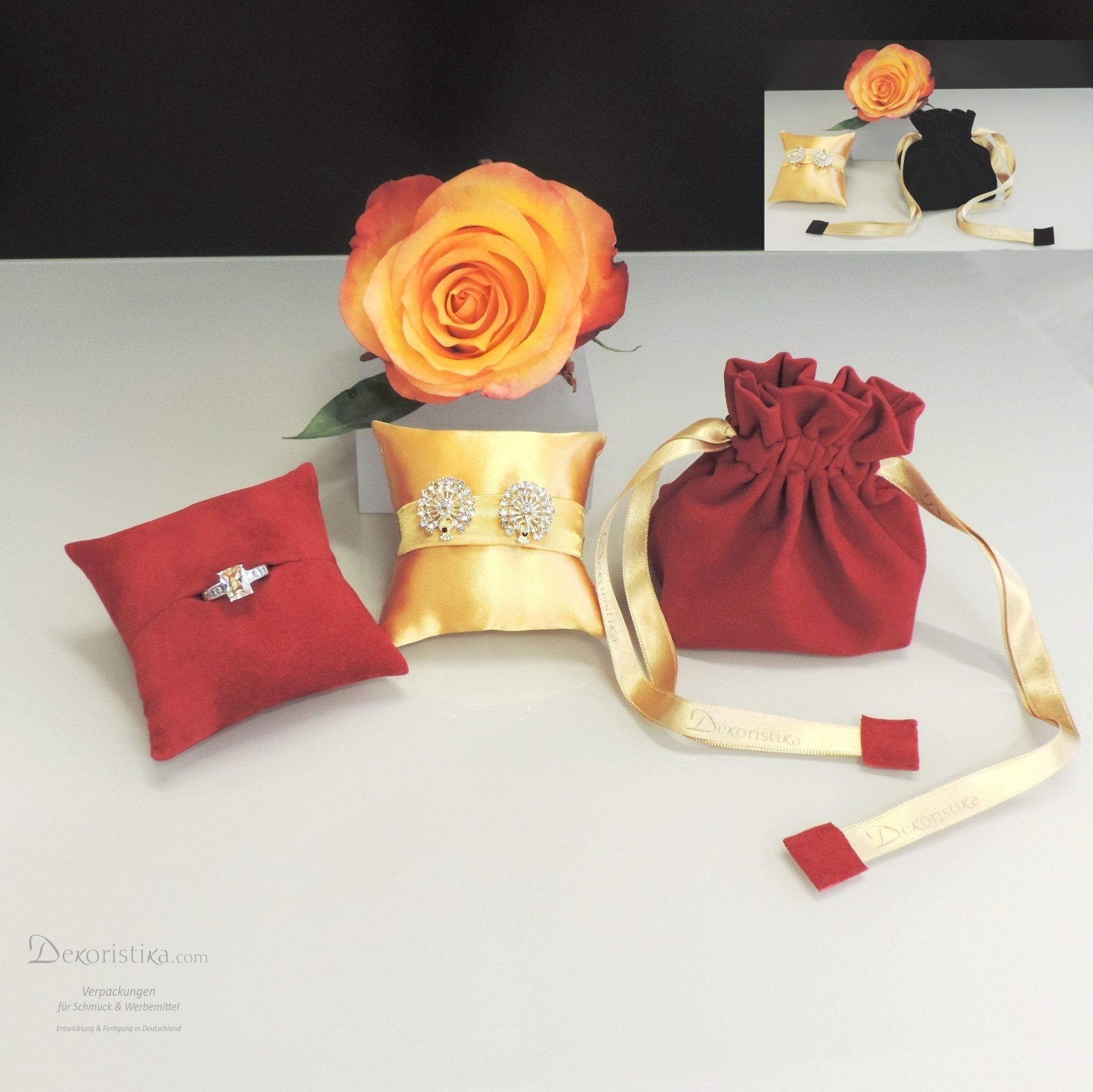 Schmuckverpackungen nach Ihren Farben und Wünschen gefertigt