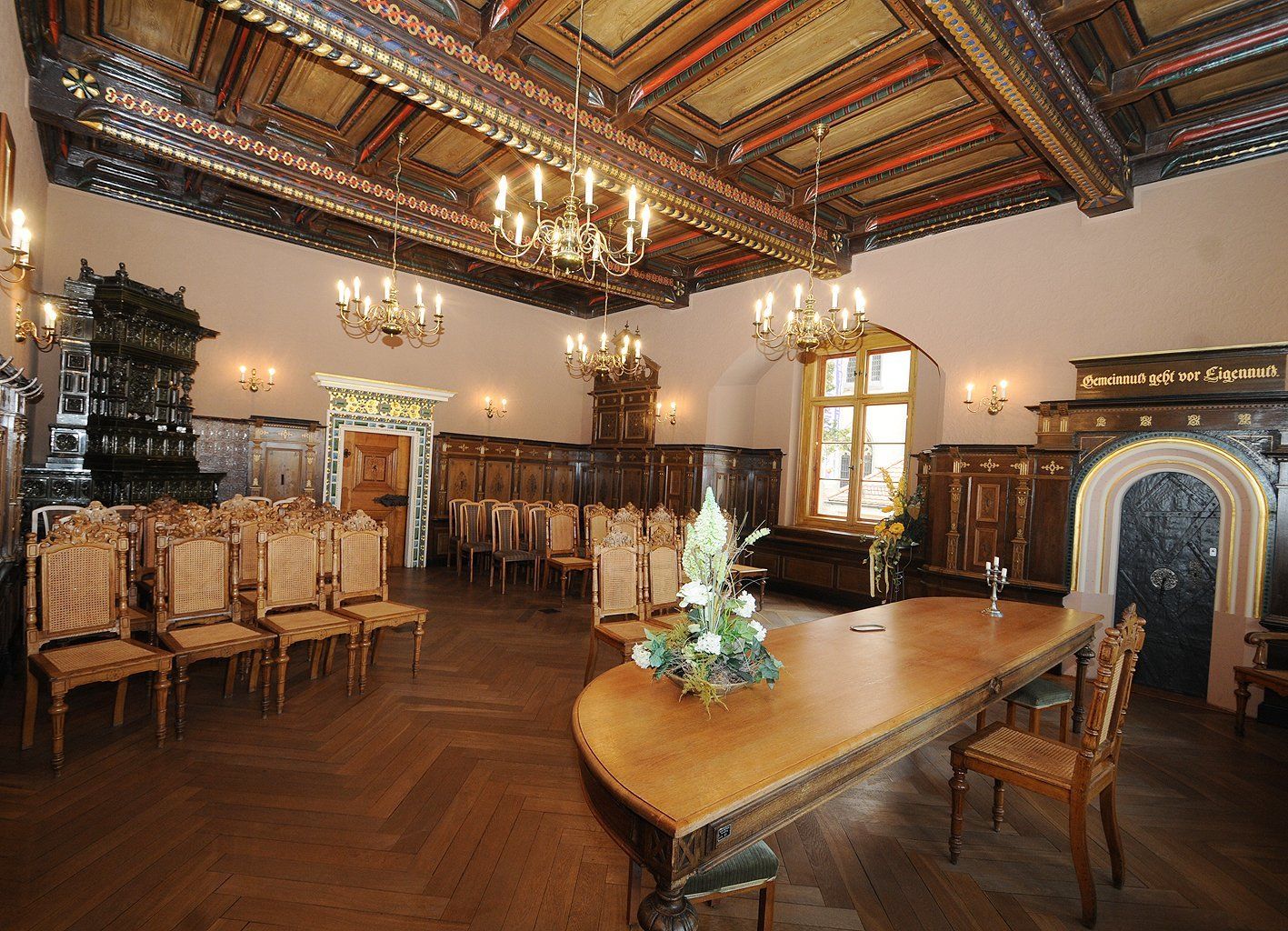 Ratssaal, Saal im Rathaus Oschatz, Hochzeit