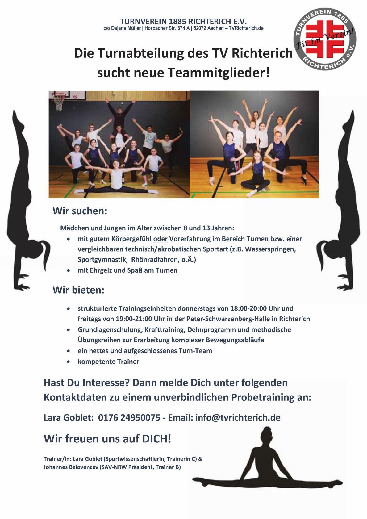 Flyer Turnen 2019