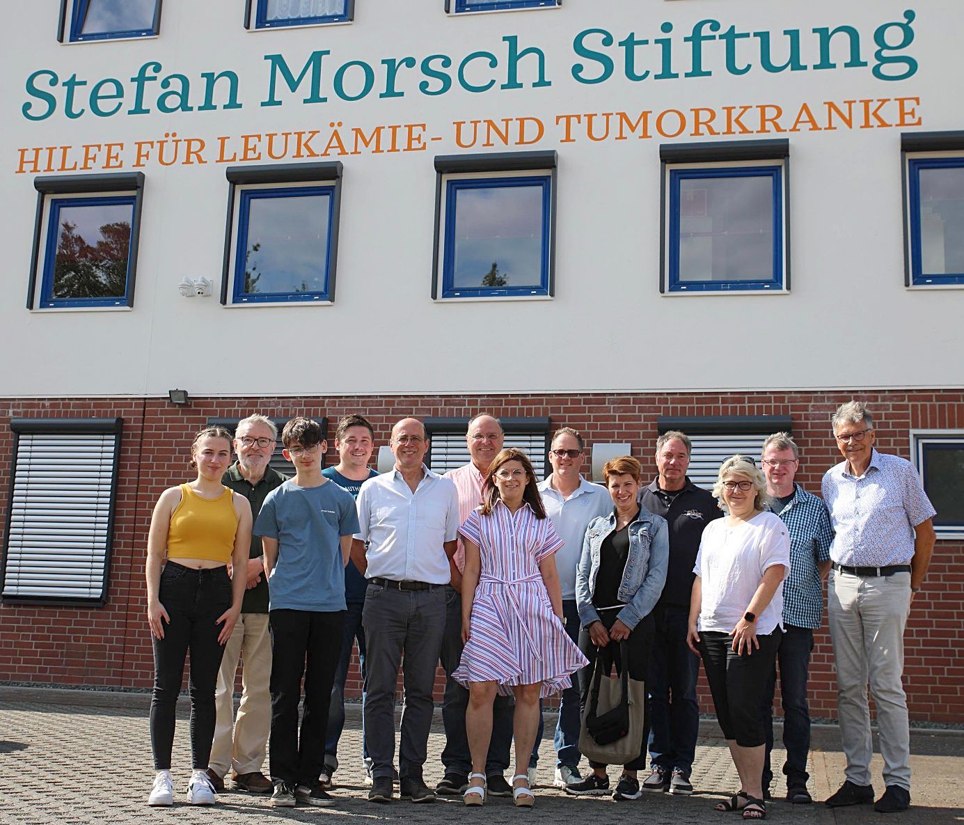 Orga-Team bei Stefan-Morsch-Stiftung Orga-Team bei Stefan-Morsch-Stiftung