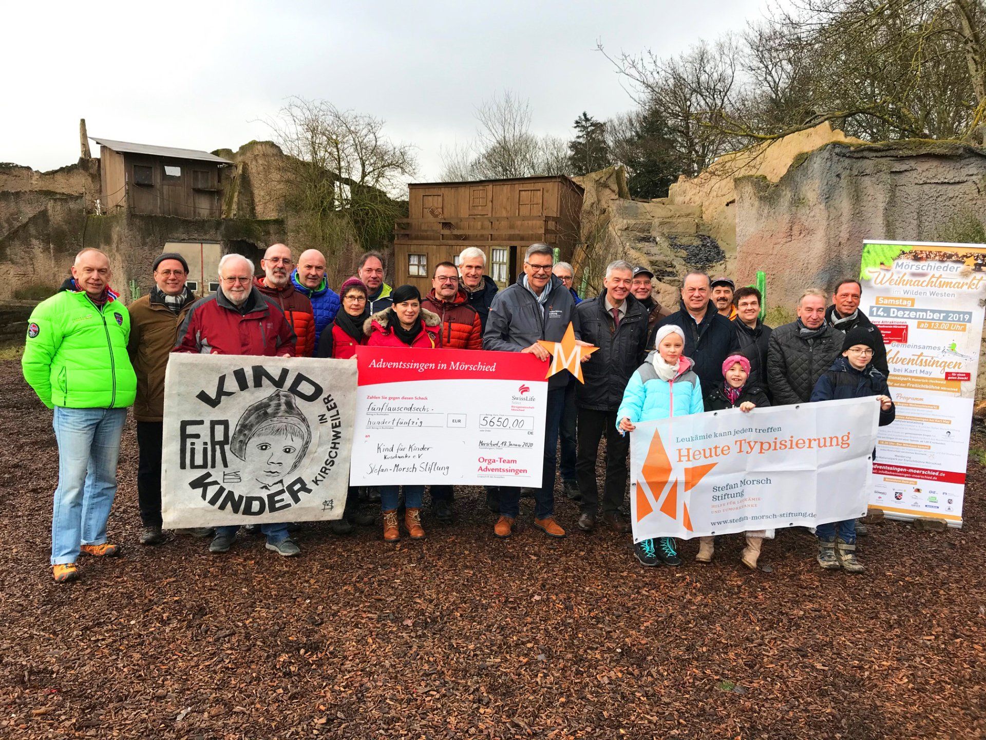 Spenden des Mörschieder Adventssingens für die Region