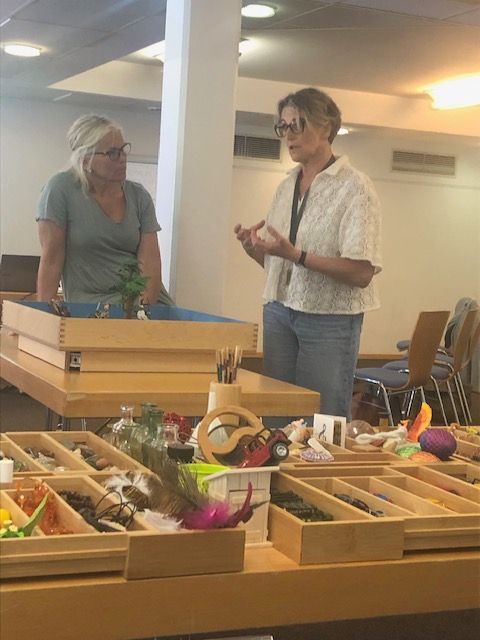 Elisabeth Grissenberger im Workshop