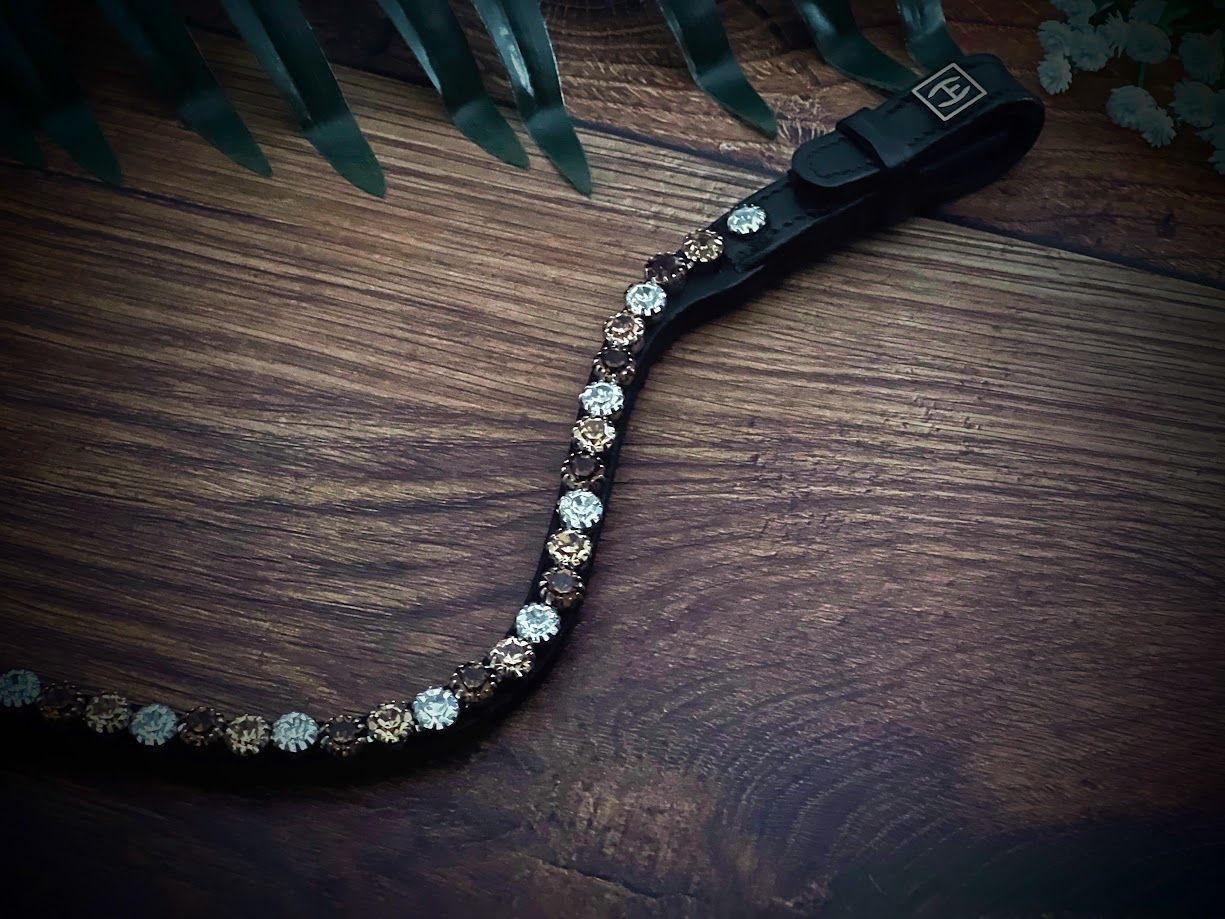 Browband Preciosa Browband Bling Browband Sparkly Browband