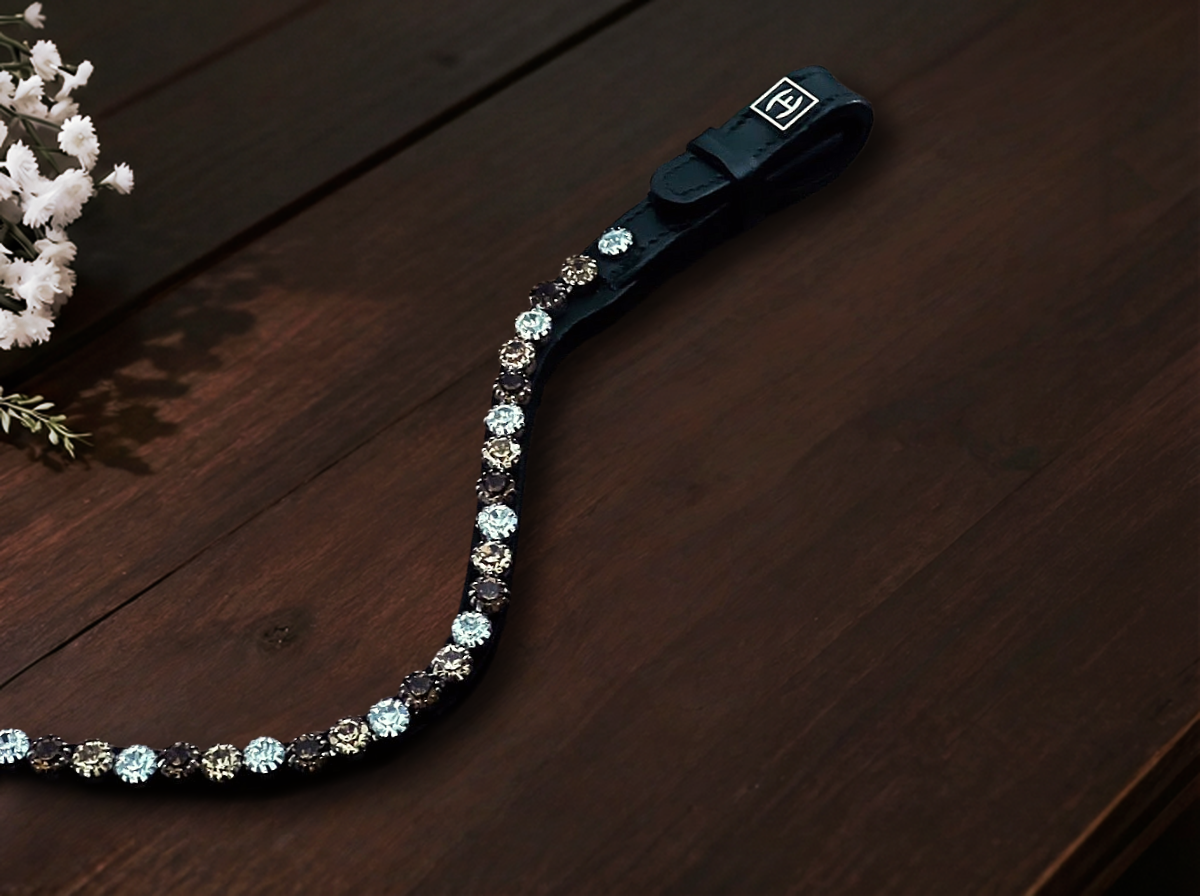 Browband Preciosa Browband Bling Browband Sparkly Browband