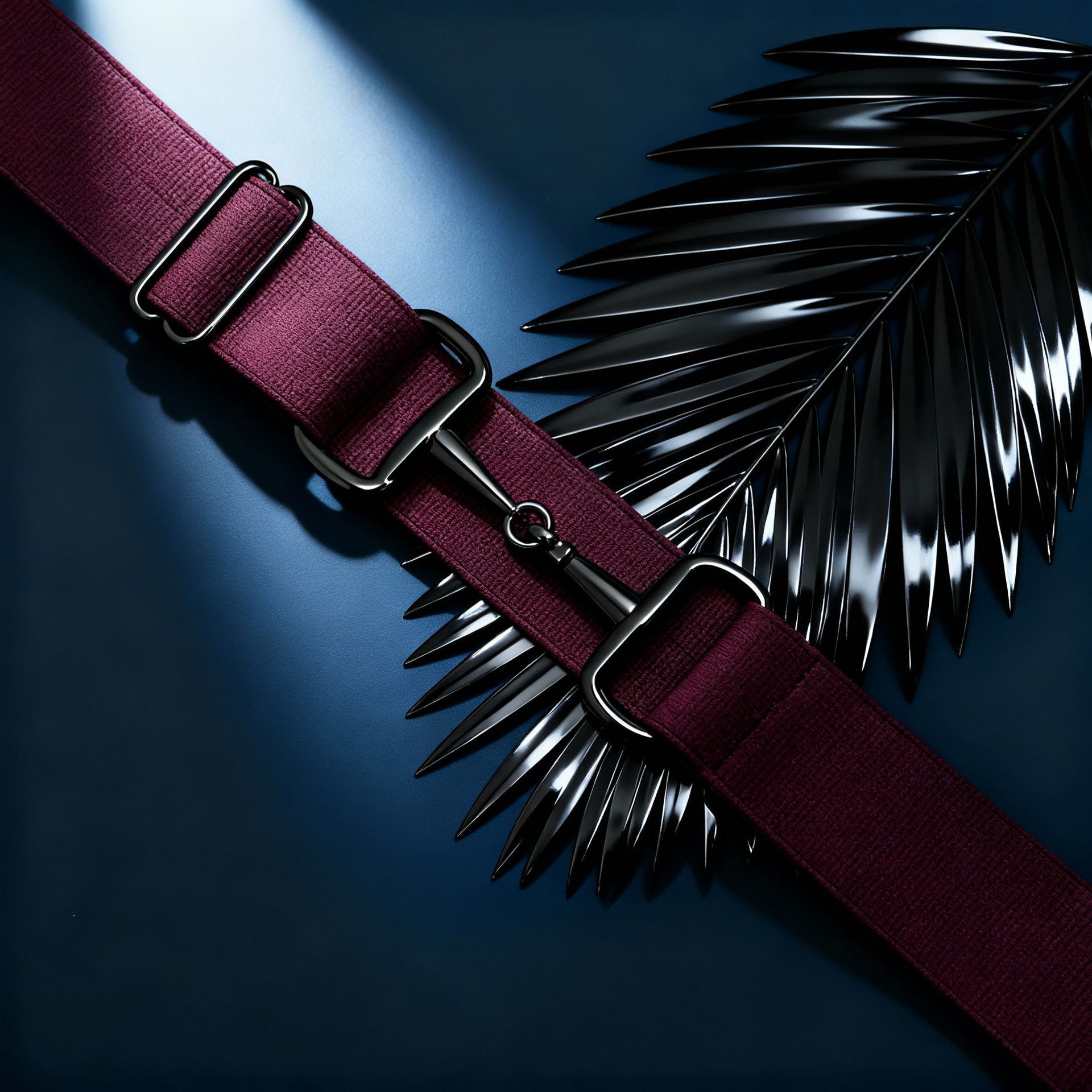 Equestrian snaffle belt