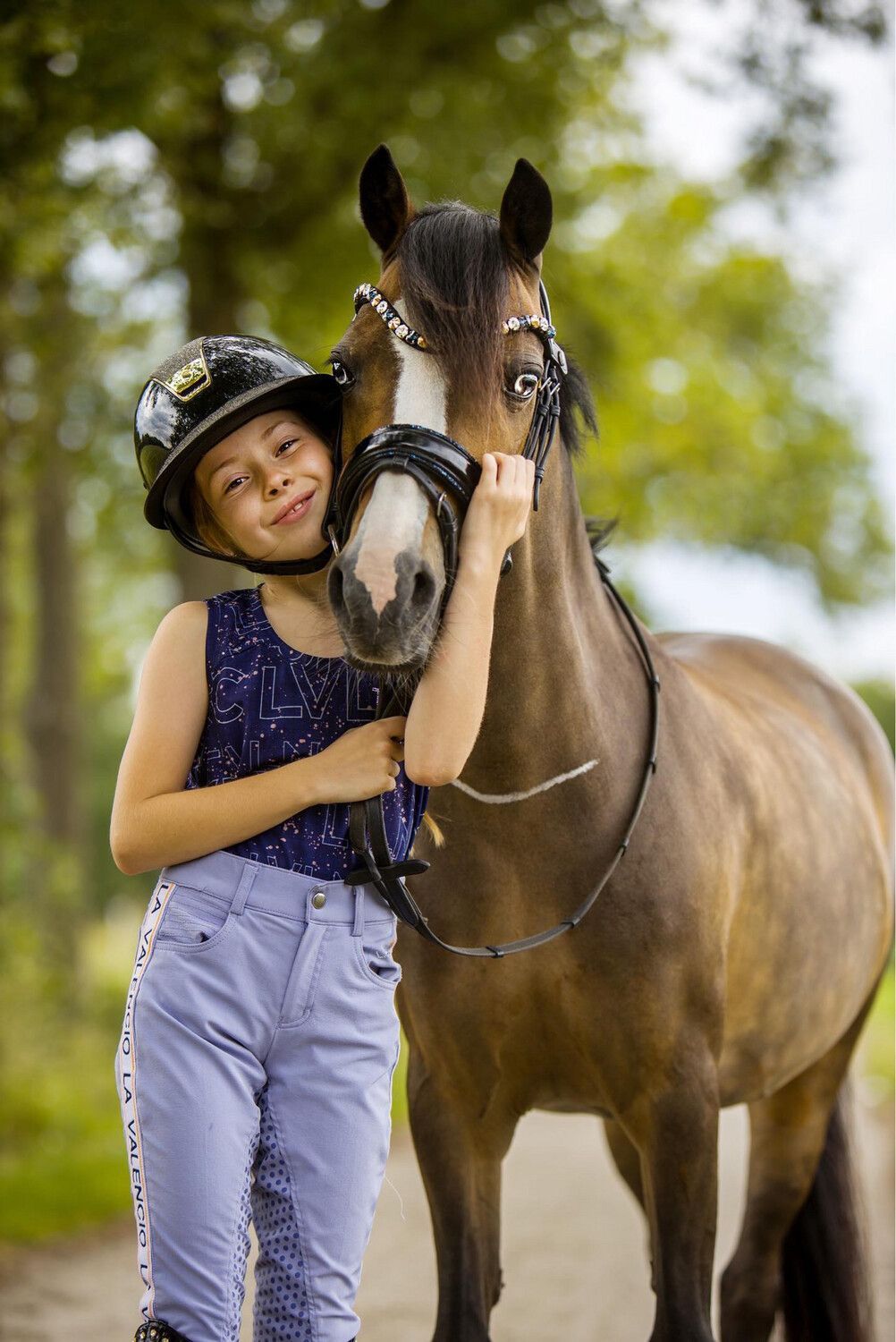 Luxury Italian leather and premium leather bridles and accessories for small ponies and ponies. By Ice Equestrian