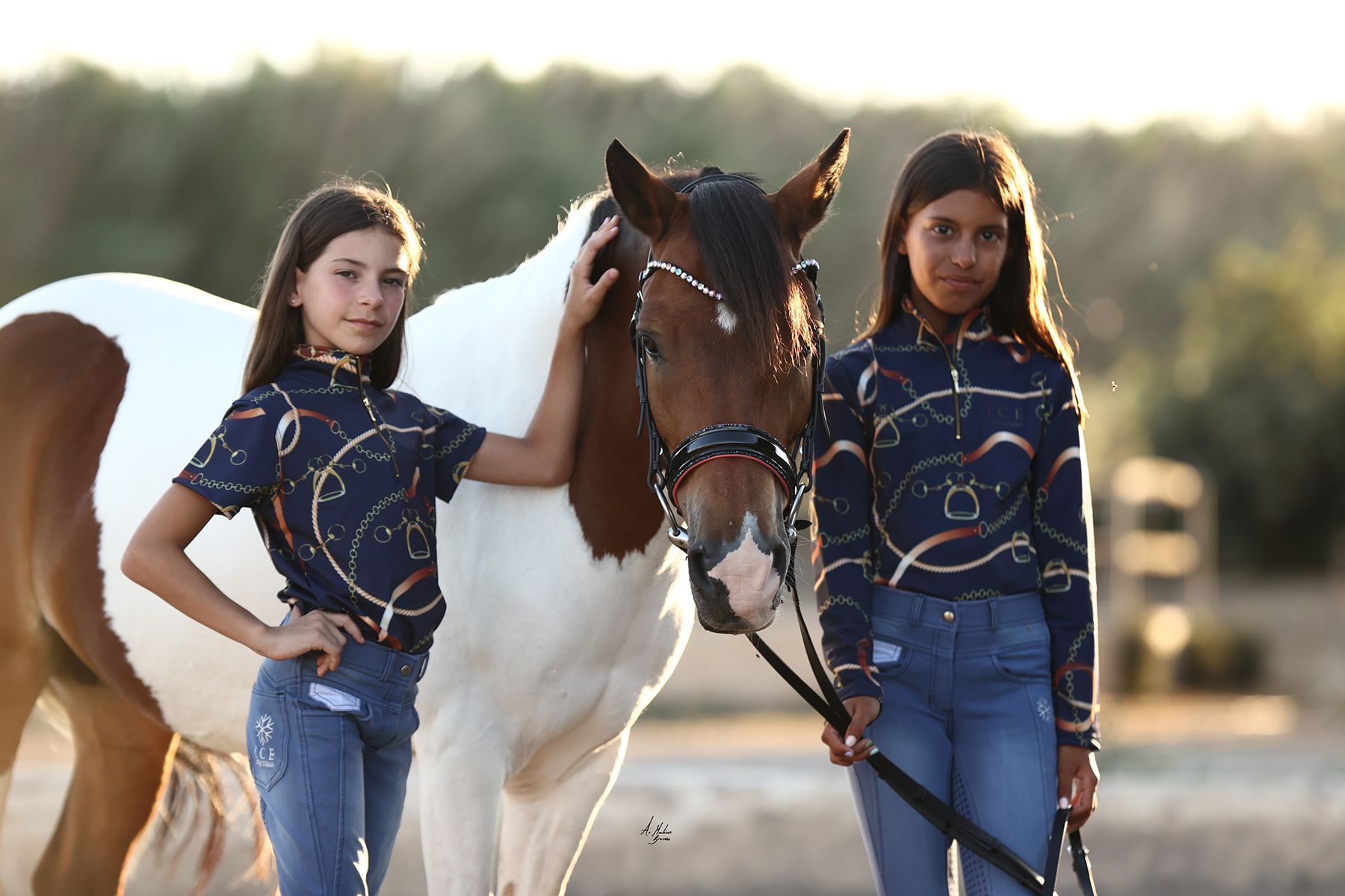 Childrens equestrian base layer