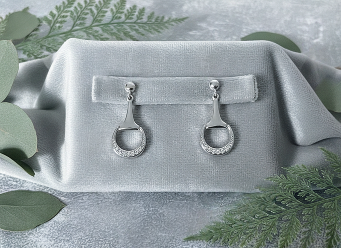 Equestrian Jewellery 925 Sterling Snaffle Bracelet