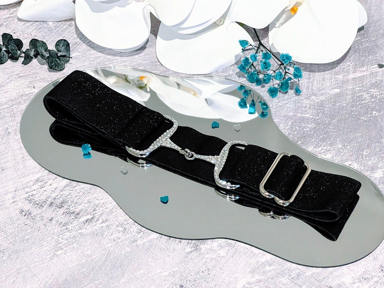 Equestrian snaffle belt