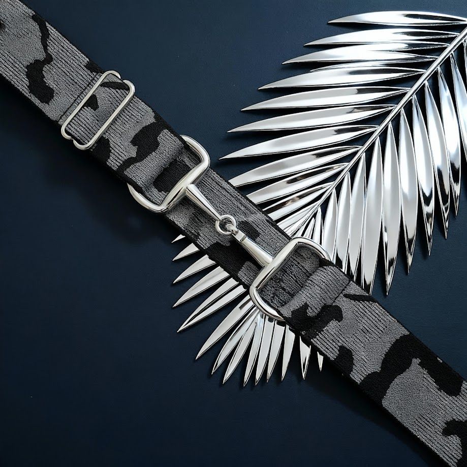 Equestrian snaffle belt