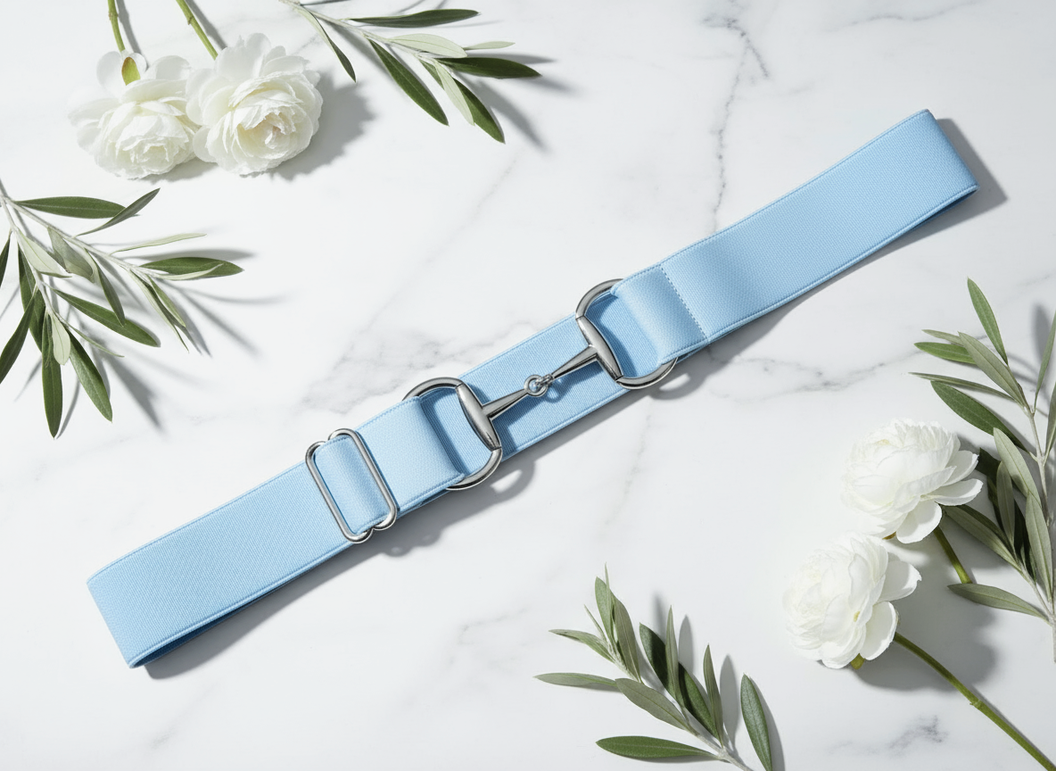Equestrian snaffle belt