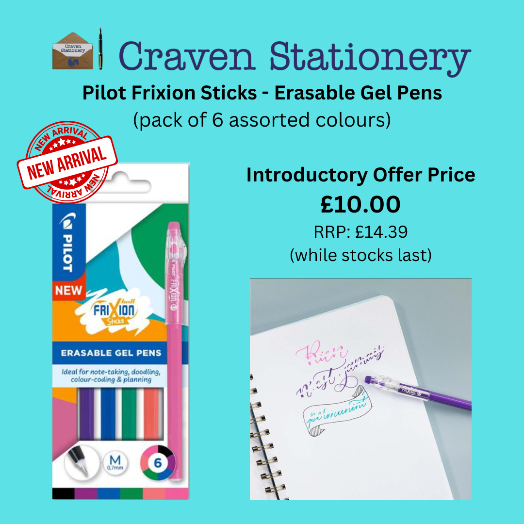 Pilot frixion stick pens
