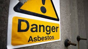 Danger Asbestos warning sign