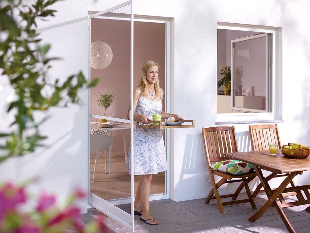 Insektenschutz Beispiel 3 Insektenschutztür Flügeltür