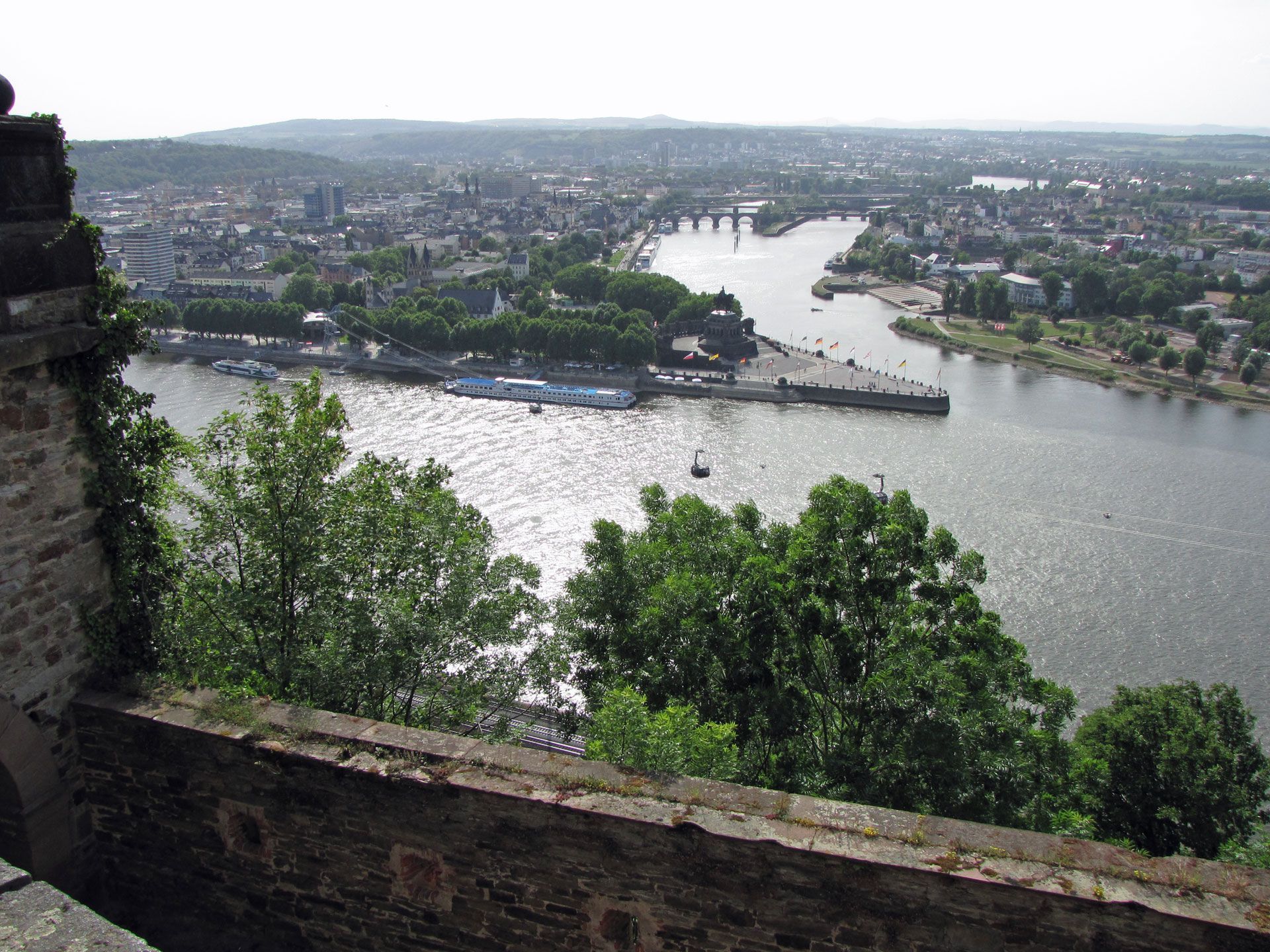 Koblenz, Deutsches Eck Koblenz, Deutsches Eck