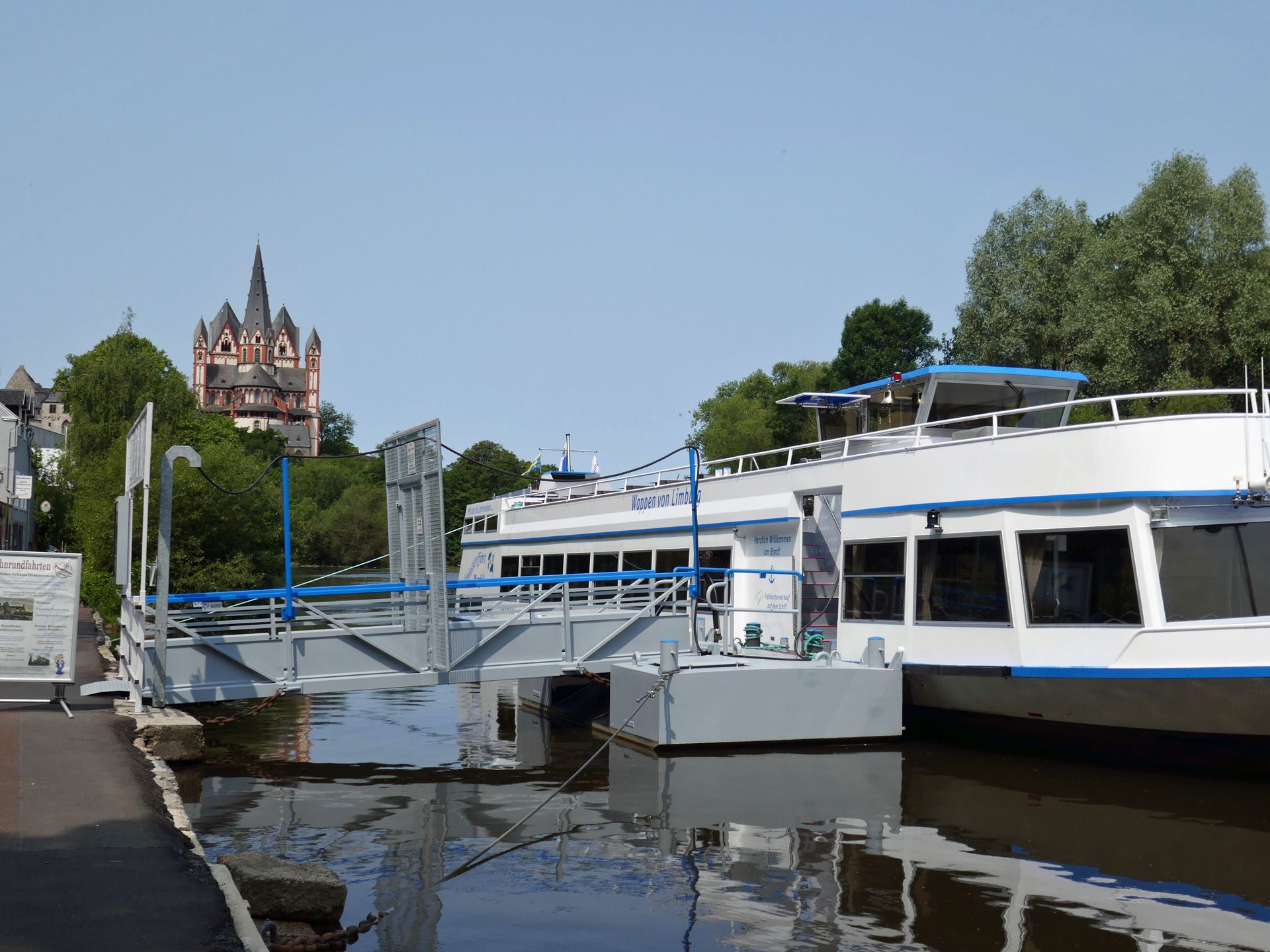 Limburg an der Lahn, Blick zum Dom Limburg an der Lahn, Blick zum Dom