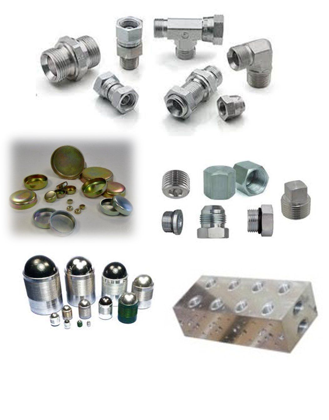 Bouchons et connecteurs hydrauliques