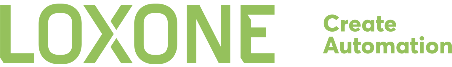 Loxone Firmenlogo/Schriftzug