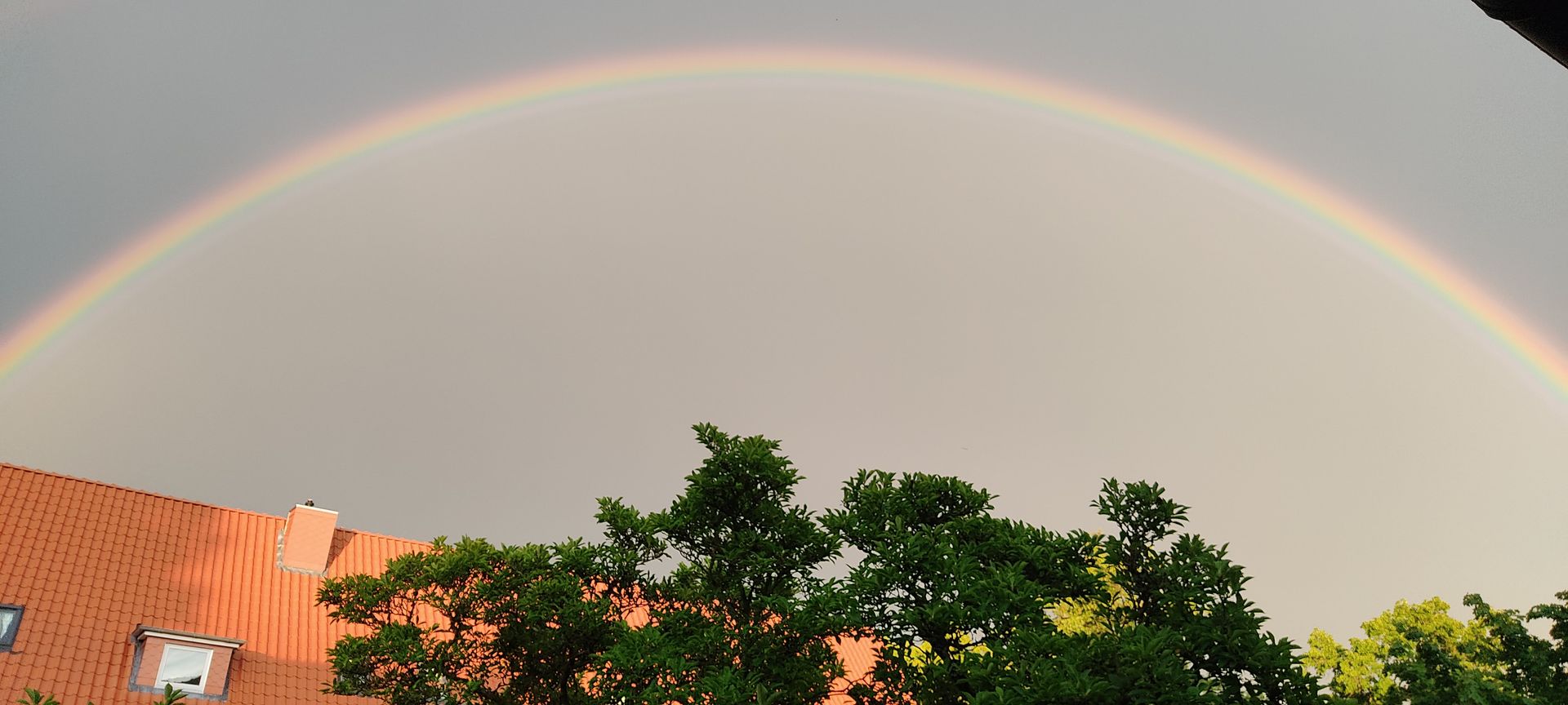 Regenbogen Schönheit liegt im Herzen des Betrachters