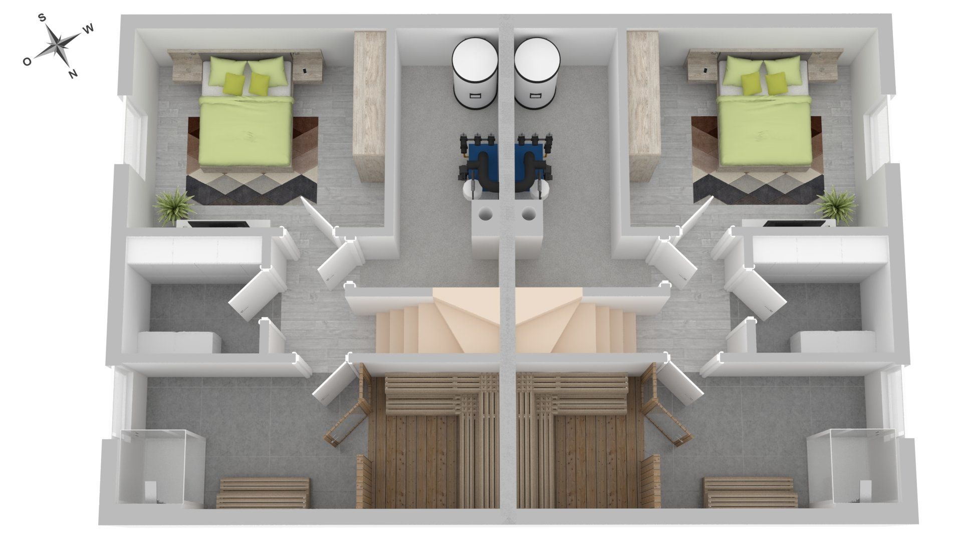 Grundriss Ferienhaus Katharina