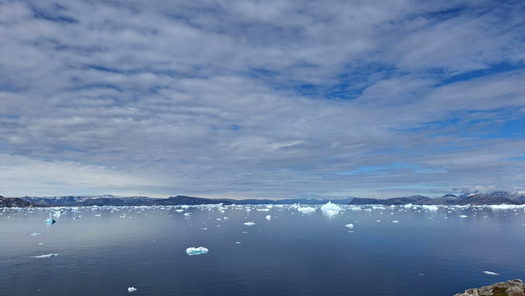 Eisberge in Grönland