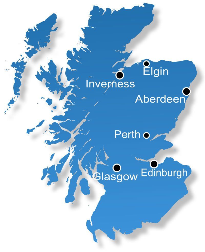 scotland map