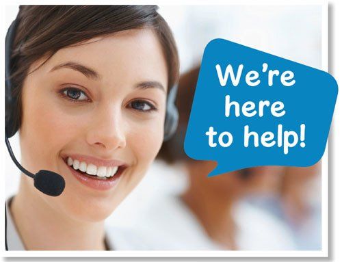 We're here to help.