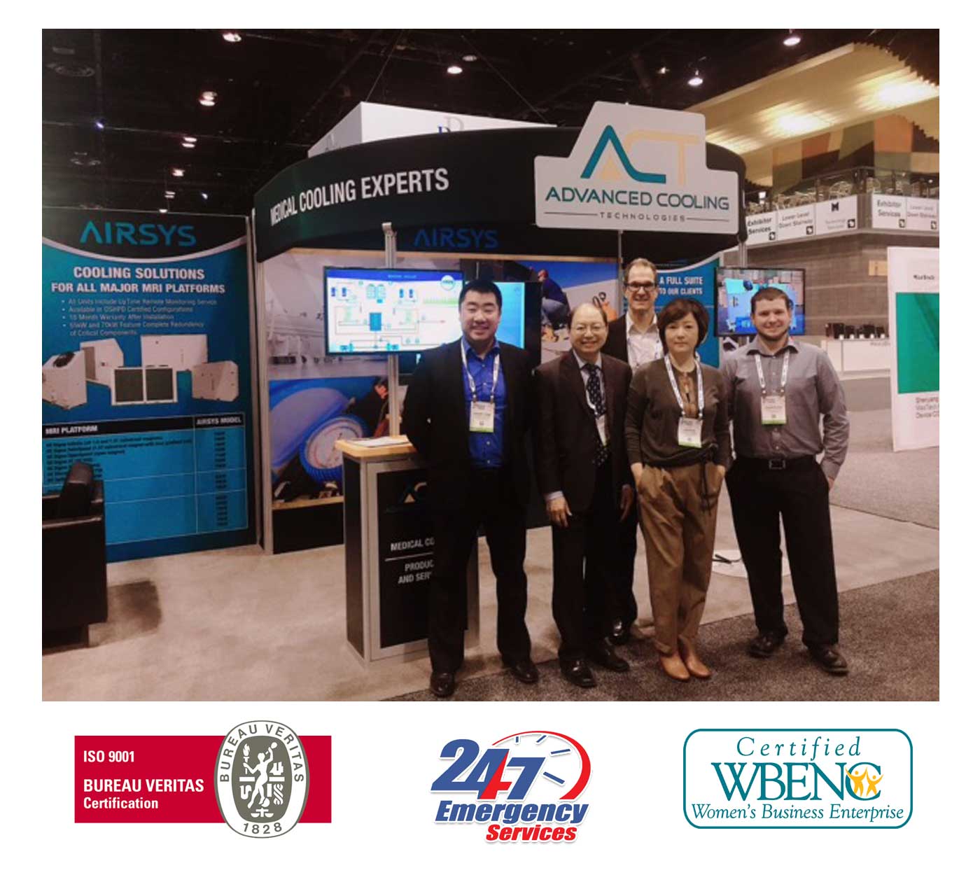 ACT Booth at RSNA 2019
