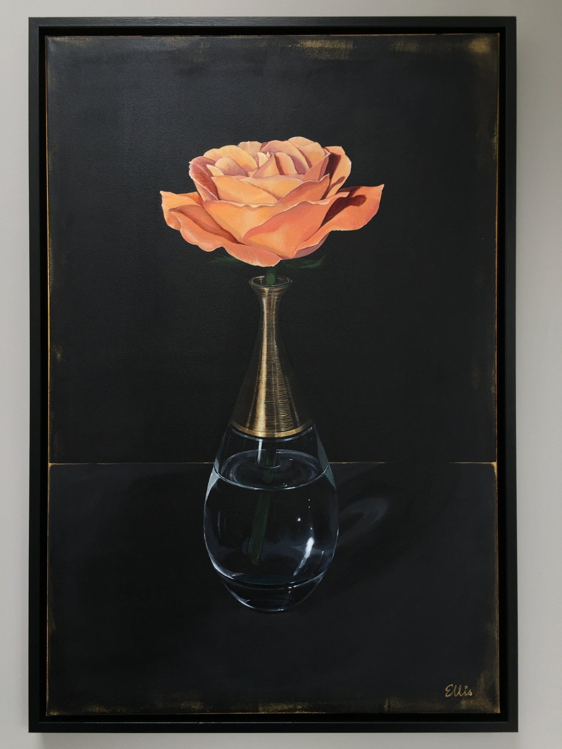 Dior scent perfume scent fragrance contemporary painting Ellisartworks