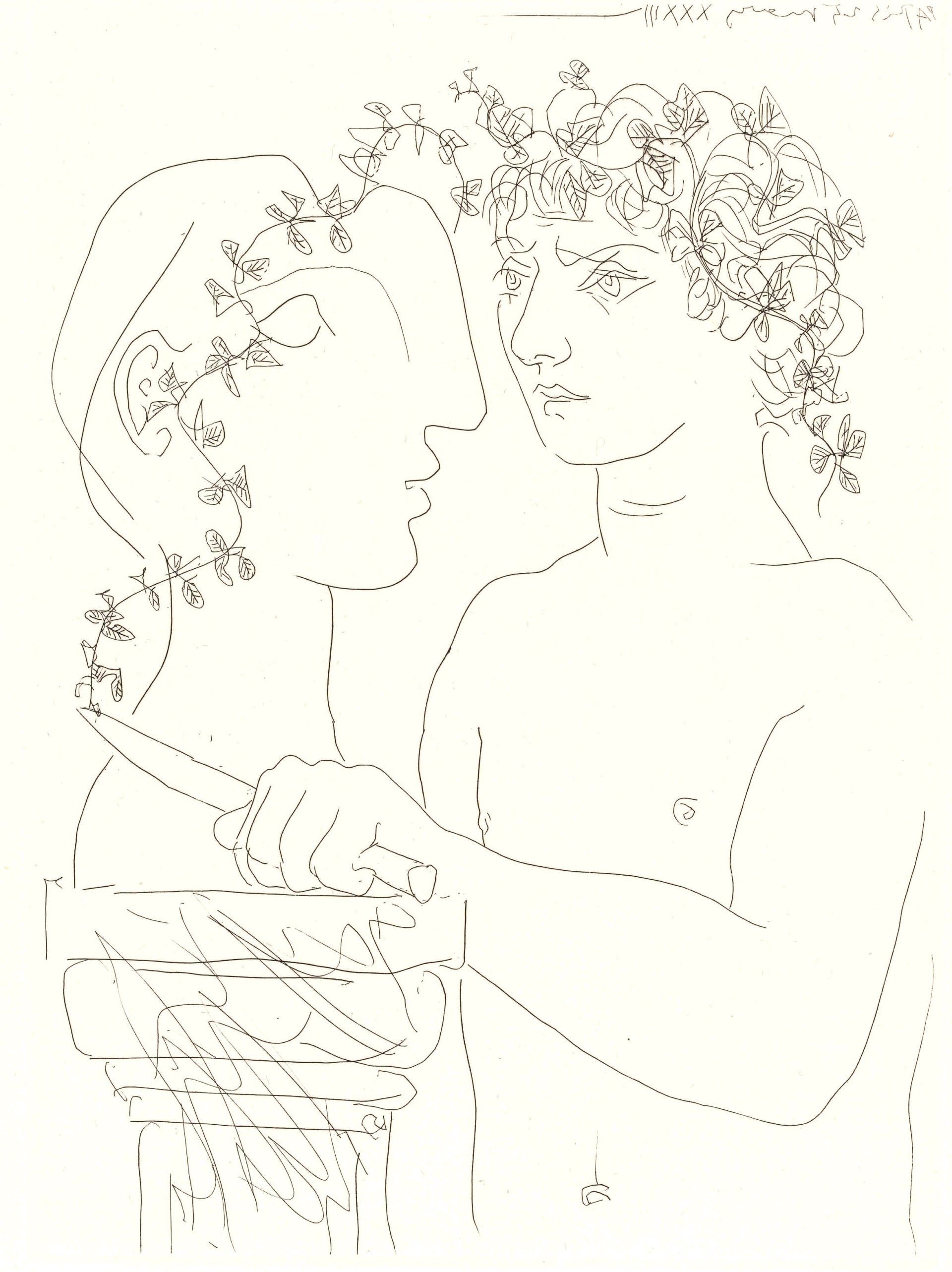 Piccaso Suite Vollard etching