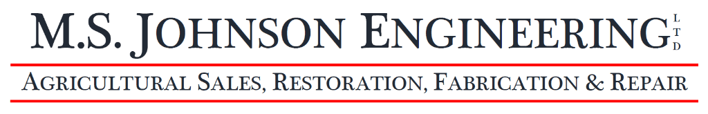 M S Johnson Engineering Logo M S Johnson Engineering Logo