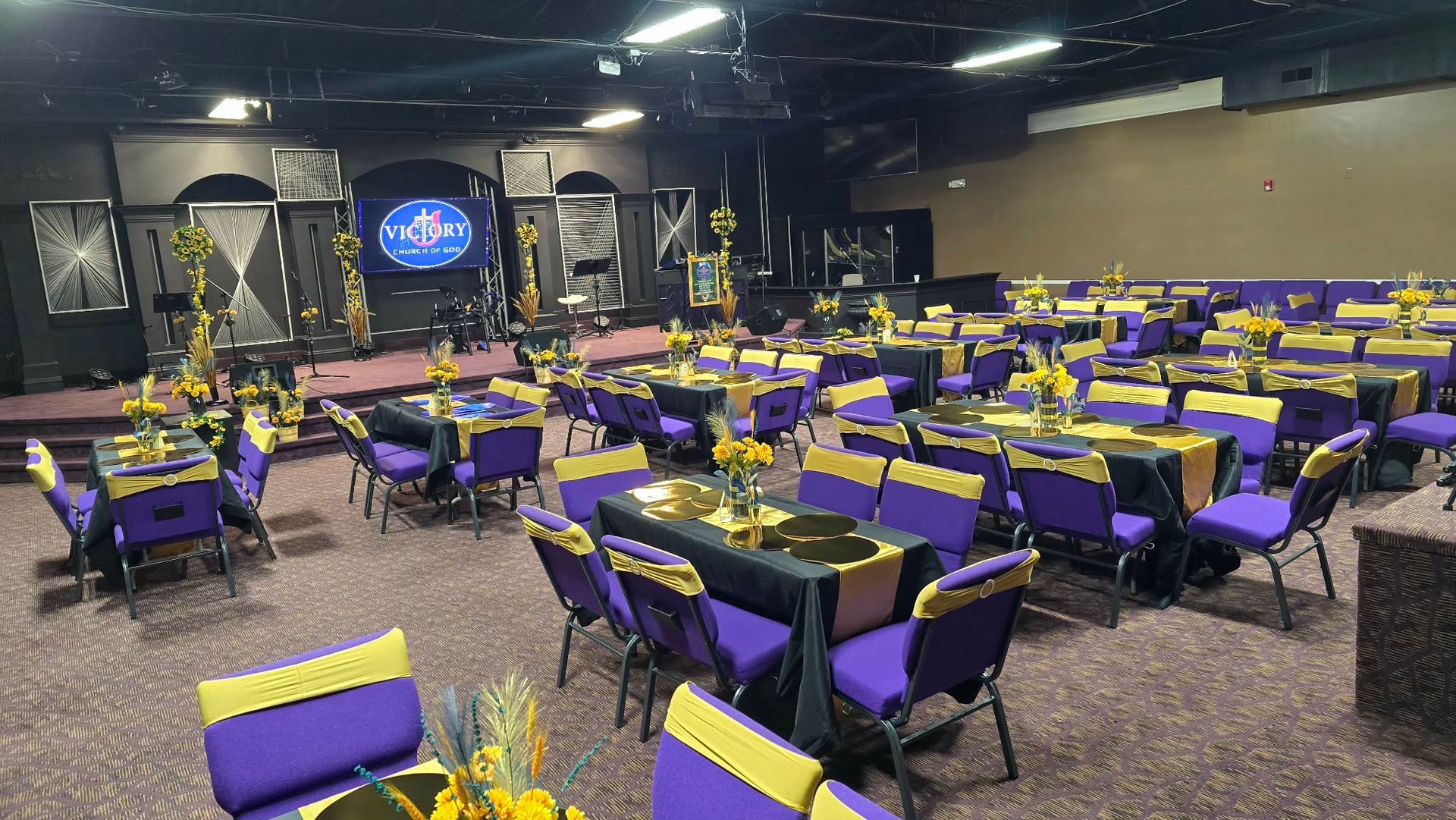 Picture of inside our church.