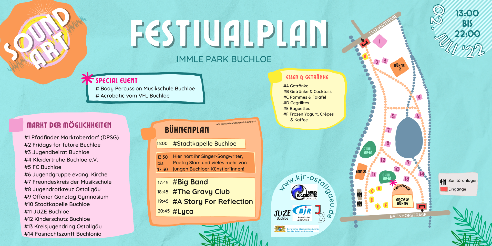 Festivalplan soundART