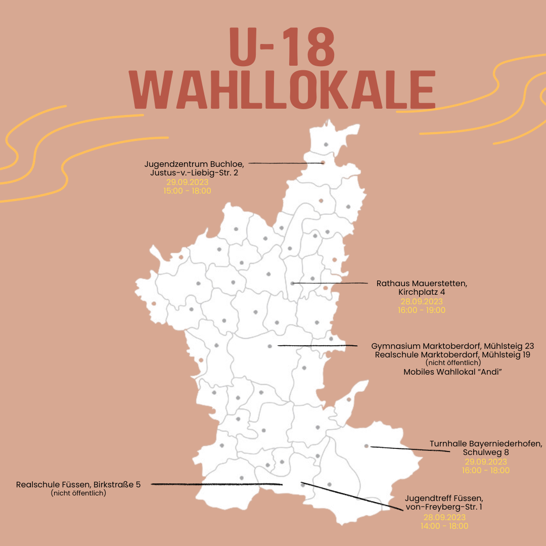 Übersichtskarte Angebote Landtagswahl 2023