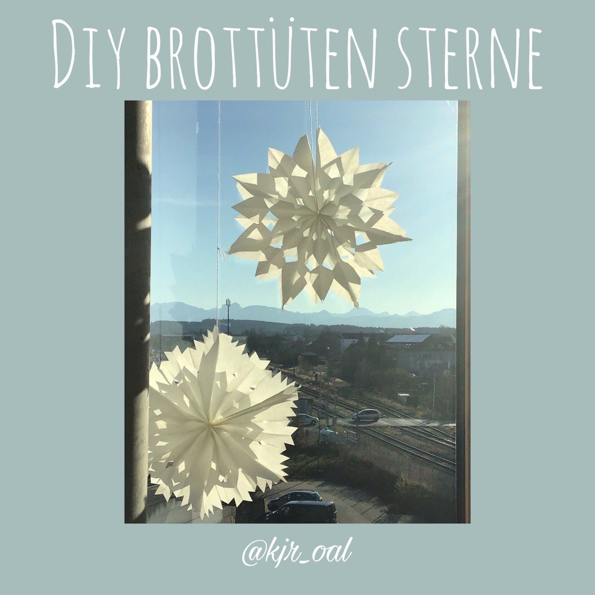 Fensterdeko selber basteln